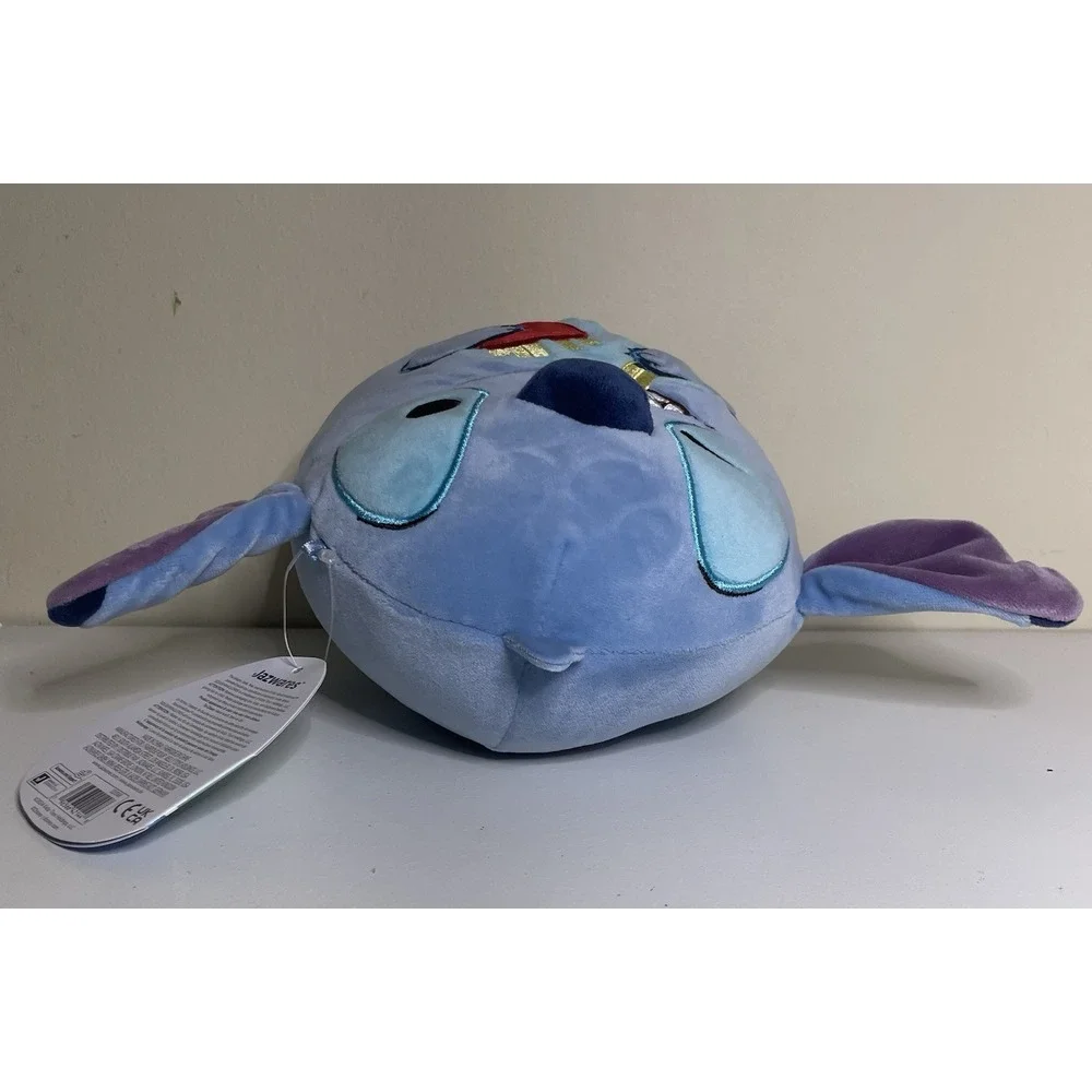 Kellytoy‎ Squishmallow Disney Stitch Eating French Fries Wink Cute 8